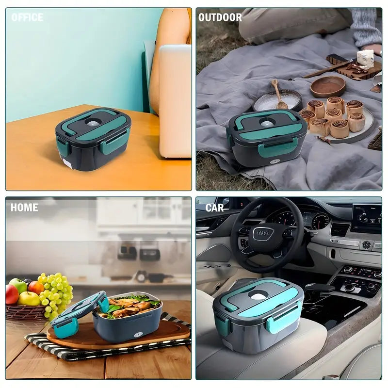 0.5L Electric Lunch Box & Food Warmer – Portable Heated Meal Container for Car & Home