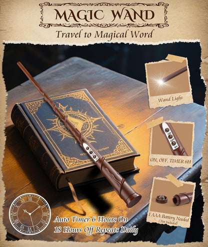 20Pcs Floating Flameless Candles with Magic Wand Remote