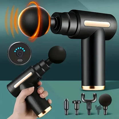 Fascia Electric Massage Gun – Deep Tissue Handheld Muscle Massager