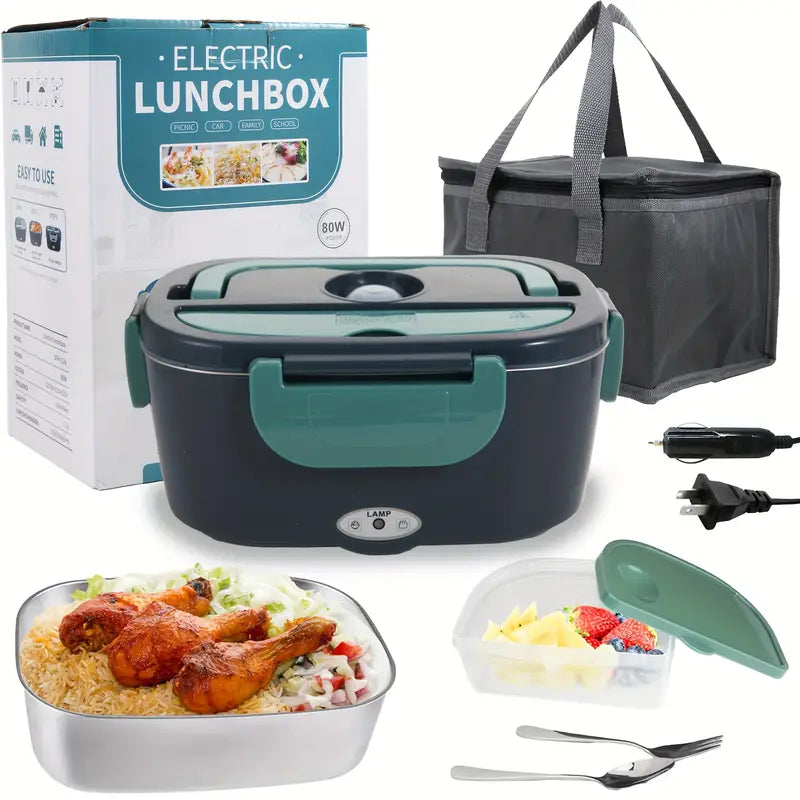 0.5L Electric Lunch Box & Food Warmer – Portable Heated Meal Container for Car & Home